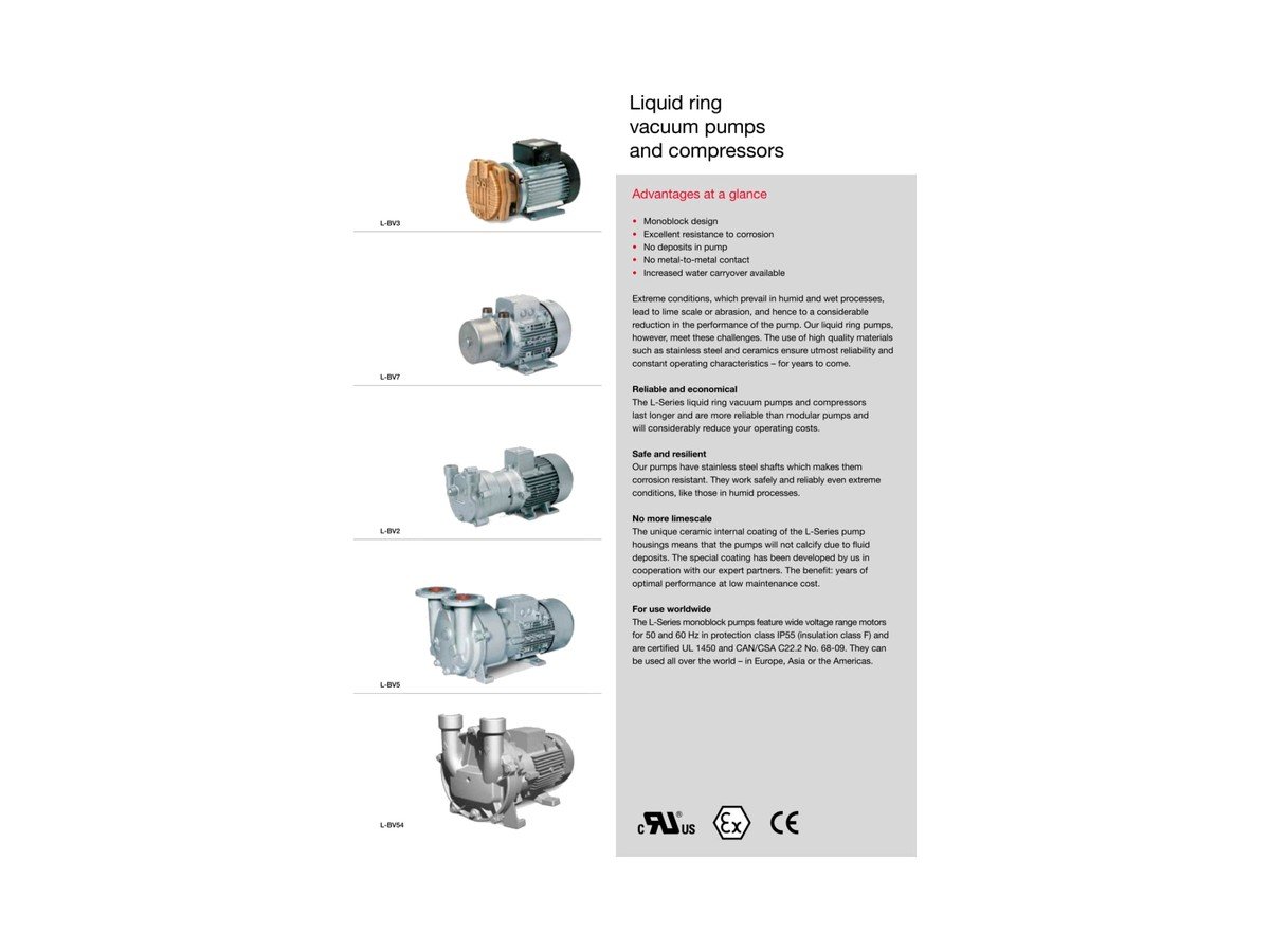 NASH 2BV7 Direct Coupled Vacuum Pump - industrial unit