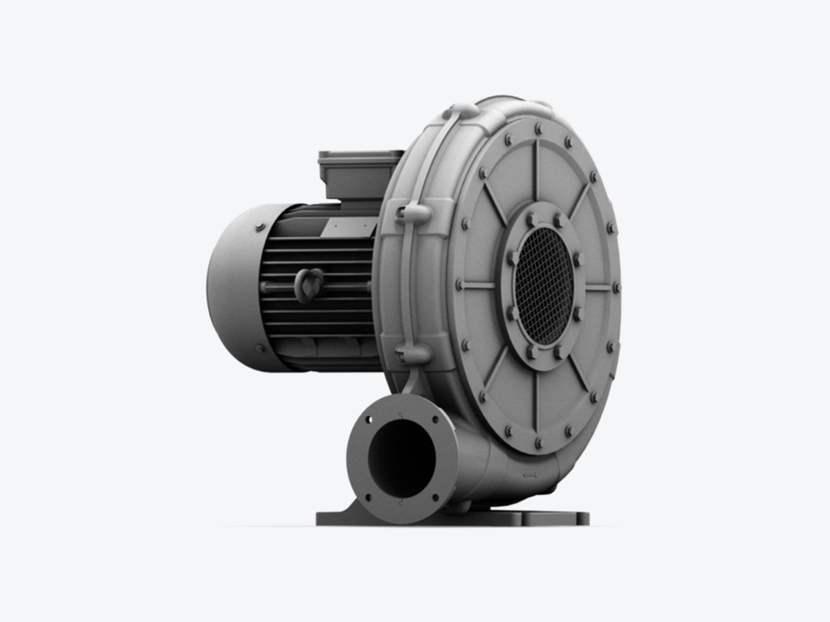 Elektror 1SD and 2SD Side Channel Blowers - industrial unit