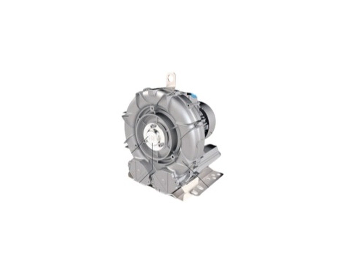 Steel industrial blower for high temperature duty